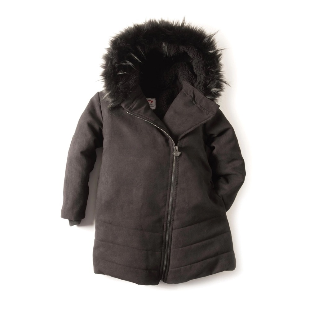 appaman • girl’s miller puffer coat black 4T